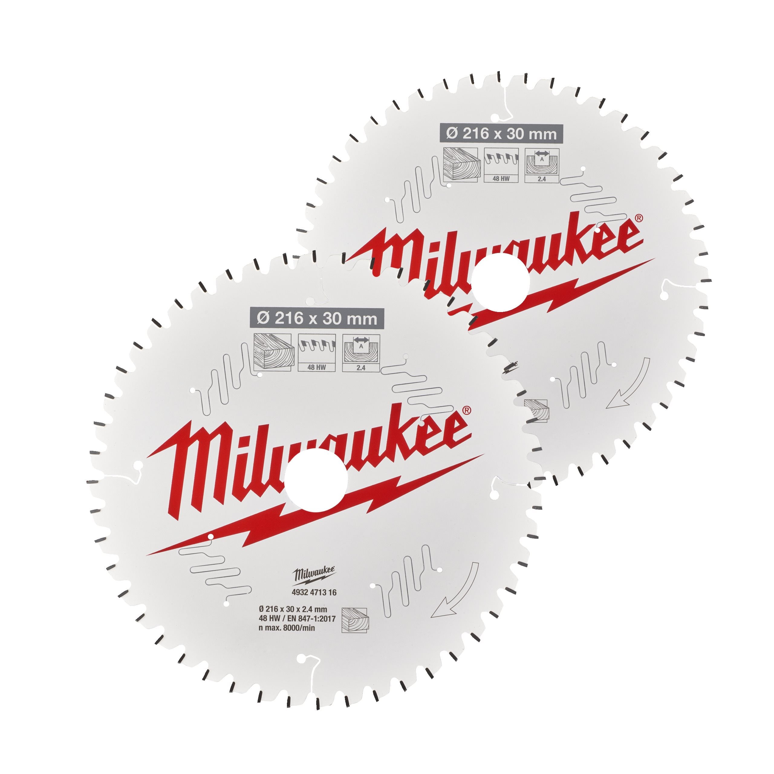 Milwaukee Discos para ingletadoras · 4932479575