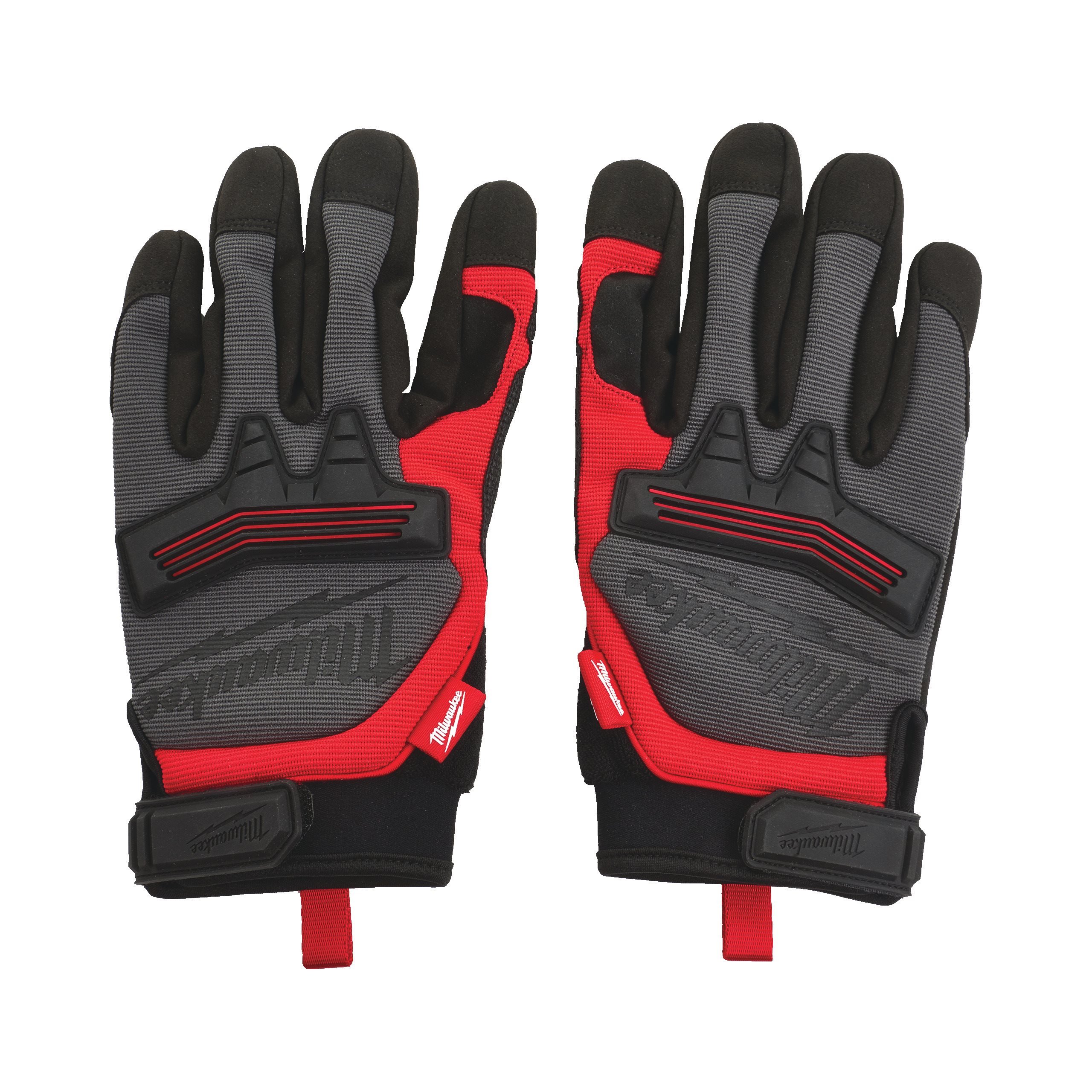 Milwaukee Leather Gloves Safety Work Builders Protection Reinforced Comfortable 