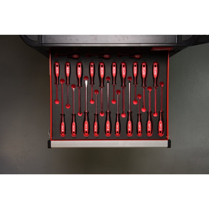 Milwaukee pěnová vložka se sadou šroubováků TRI LOBE 23 ks