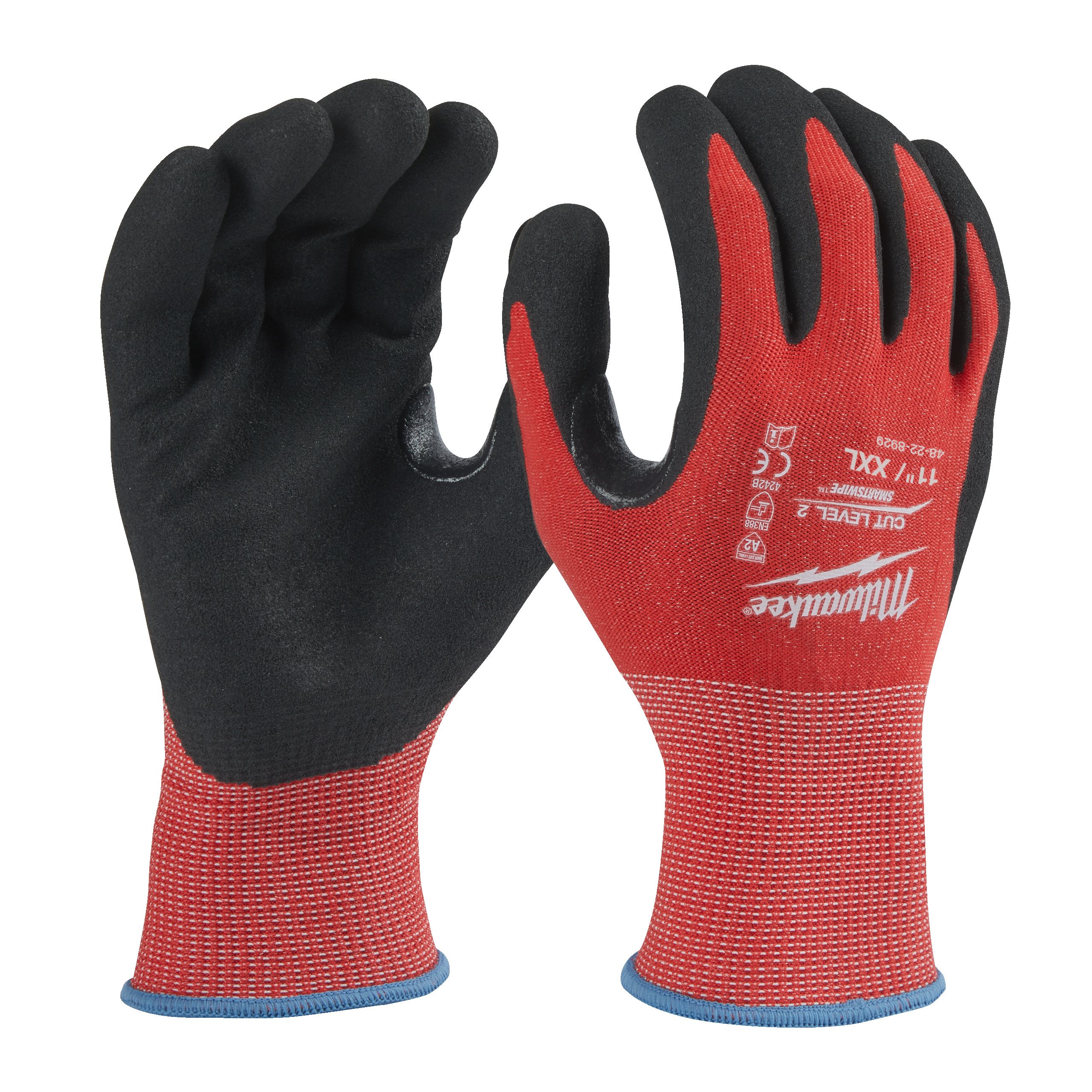Milwaukee Cut B Gloves - 11/XXL 1pc 4932479910