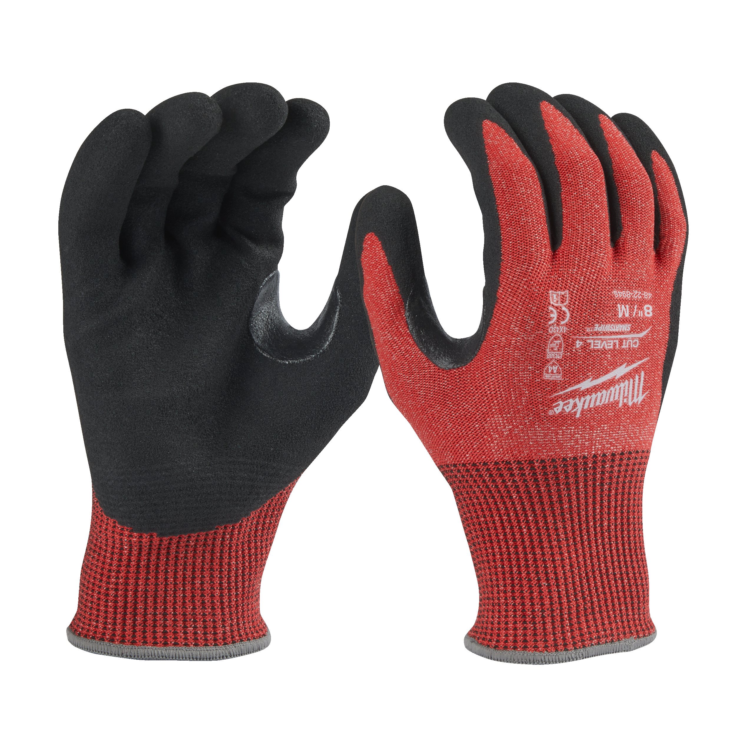 Milwaukee Cut D Gloves - 8/M 1pc 4932479912