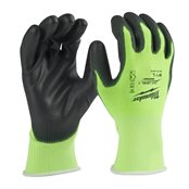 Hi-Vis Cut A Gloves - 9/L - 1pc