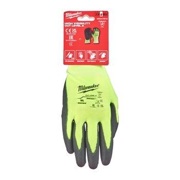 Hi-Vis Cut Level 1/A Gloves
