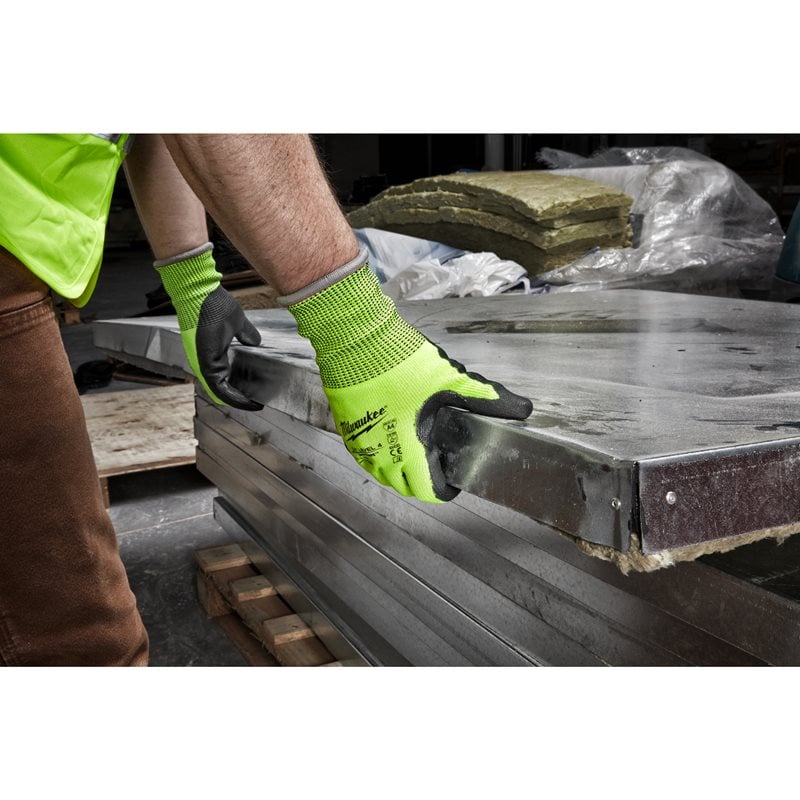 Milwaukee Reflexní rukavice odolné proti proříznutí Stupeň D -7/S - 1ks