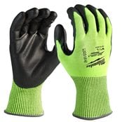 Hi-Vis Cut D Gloves - 7/S - 1pc