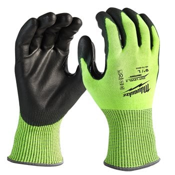 Hi-Vis Cut D Gloves