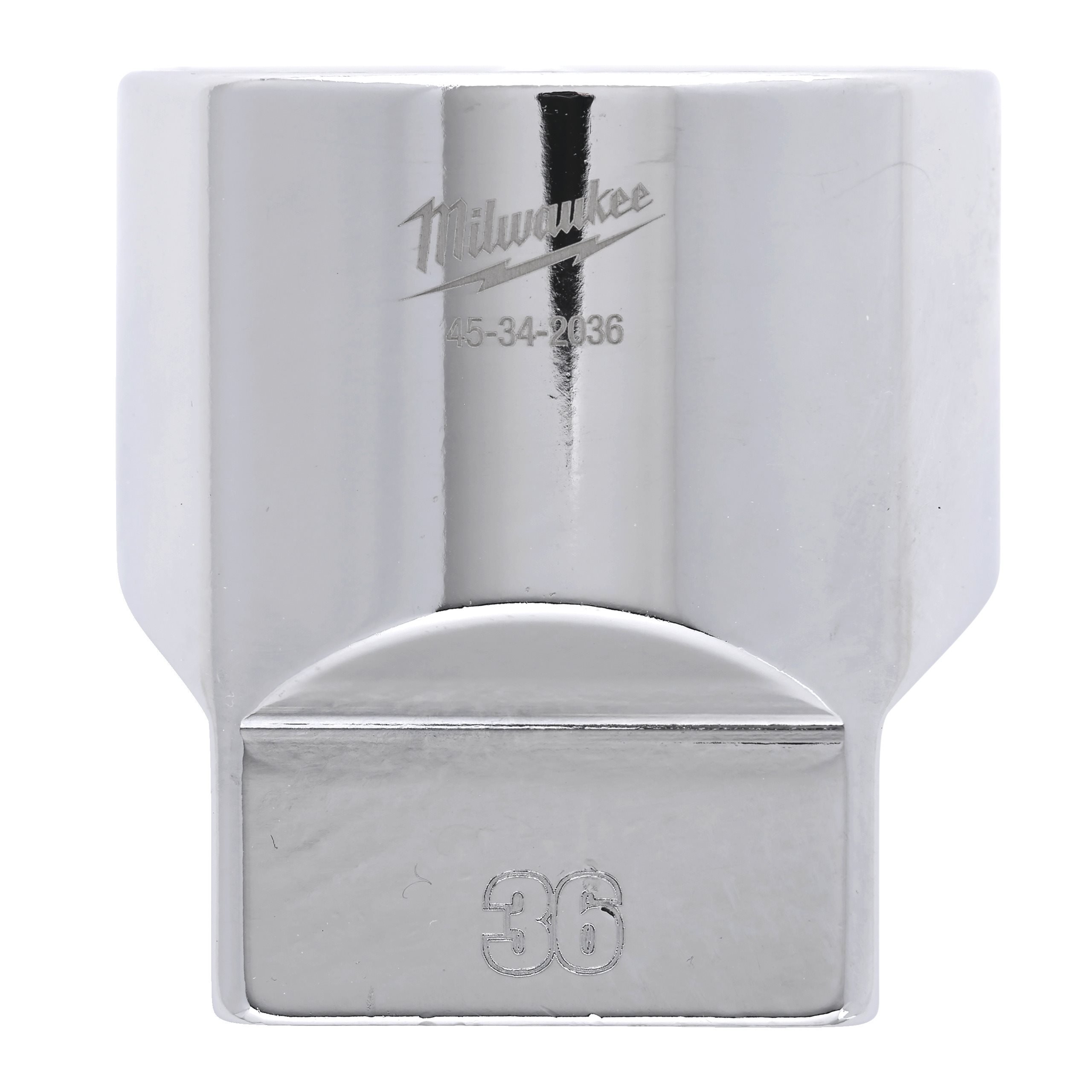 Milwaukee 1/2 Drive Socket Metric Standard - 36 Mm ½″ Chrome Sockets With FOU...
