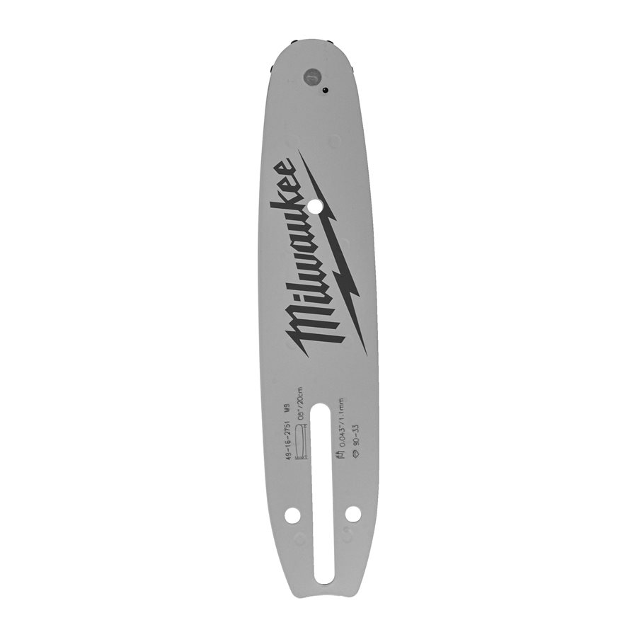 Milwaukee meč za verižno žago 20 cm, 3/8