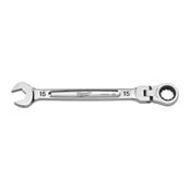 Maxbite Flex Head Ratcheting Spanner - Metric - 15 mm