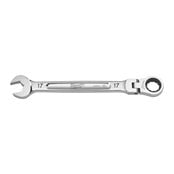 Maxbite Flex Head Ratcheting Spanner - Metric - 17 mm