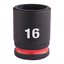 16 mm 3/8" impact socket STD - 1 pc