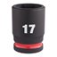 17 mm 3/8" impact socket STD - 1 pc