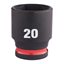 20 mm 3/8" impact socket STD - 1 pc