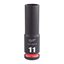 11 mm 3/8" impact socket deep - 1 pc