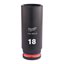 18 mm 3/8" impact socket deep - 1 pc