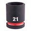 21 mm 1/2" impact socket STD - 1pc