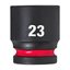 23 mm 1/2" impact socket STD - 1pc