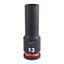 13 mm 1/2" impact socket deep - 1pc