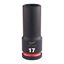 17 mm 1/2" impact socket deep - 1pc