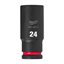 24 mm 1/2" impact socket deep - 1pc