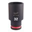 32 mm 1/2" impact socket deep - 1pc