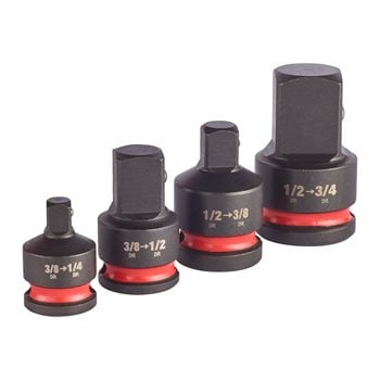 Impact socket square adaptor set