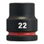 22 mm 3/4" impact socket STD - 1pc