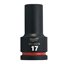 17 mm 3/4" impact socket deep - 1pc