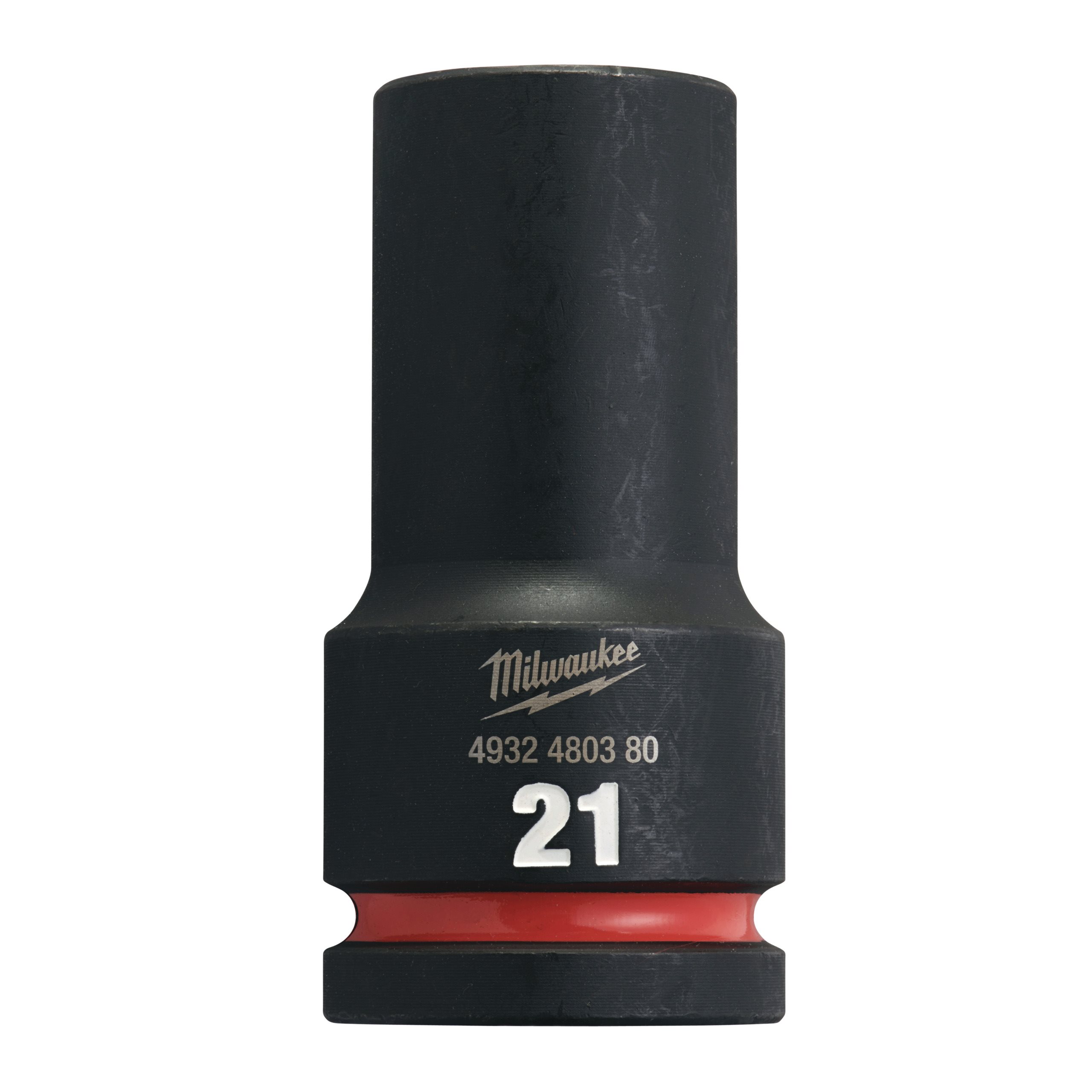 Milwaukee 21 Mm 3/4" Impact Socket Deep - 1pc SHOCKWAVE DUTY Sockets 4932480380