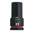 22 mm 3/4" impact socket deep - 1pc