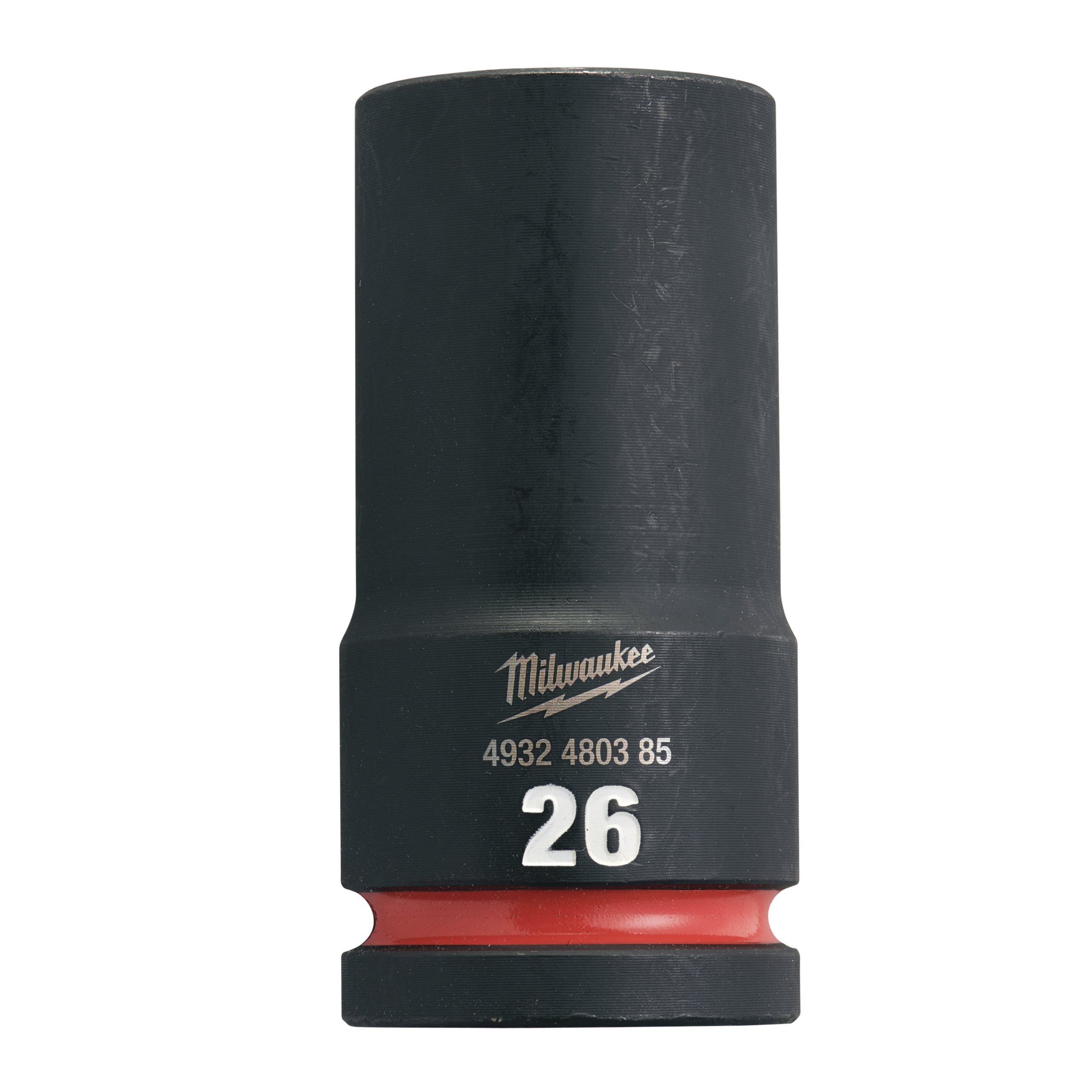 Milwaukee 26 Mm 3/4" Impact Socket Deep - 1pc SHOCKWAVE DUTY Sockets 4932480385