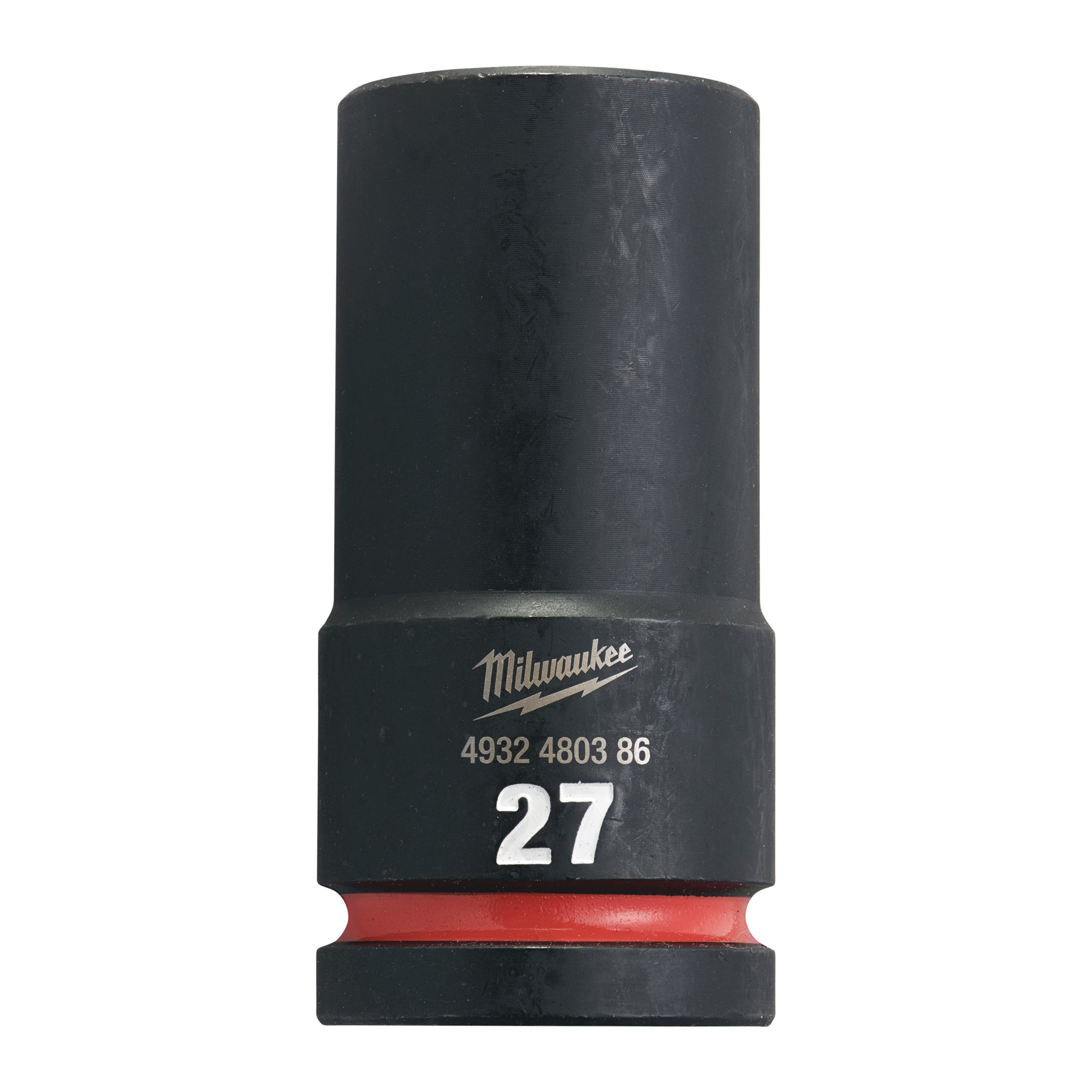 Milwaukee 27 Mm 3/4" Impact Socket Deep - 1pc SHOCKWAVE DUTY Sockets 4932480386
