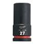 27 mm 3/4" impact socket deep - 1pc