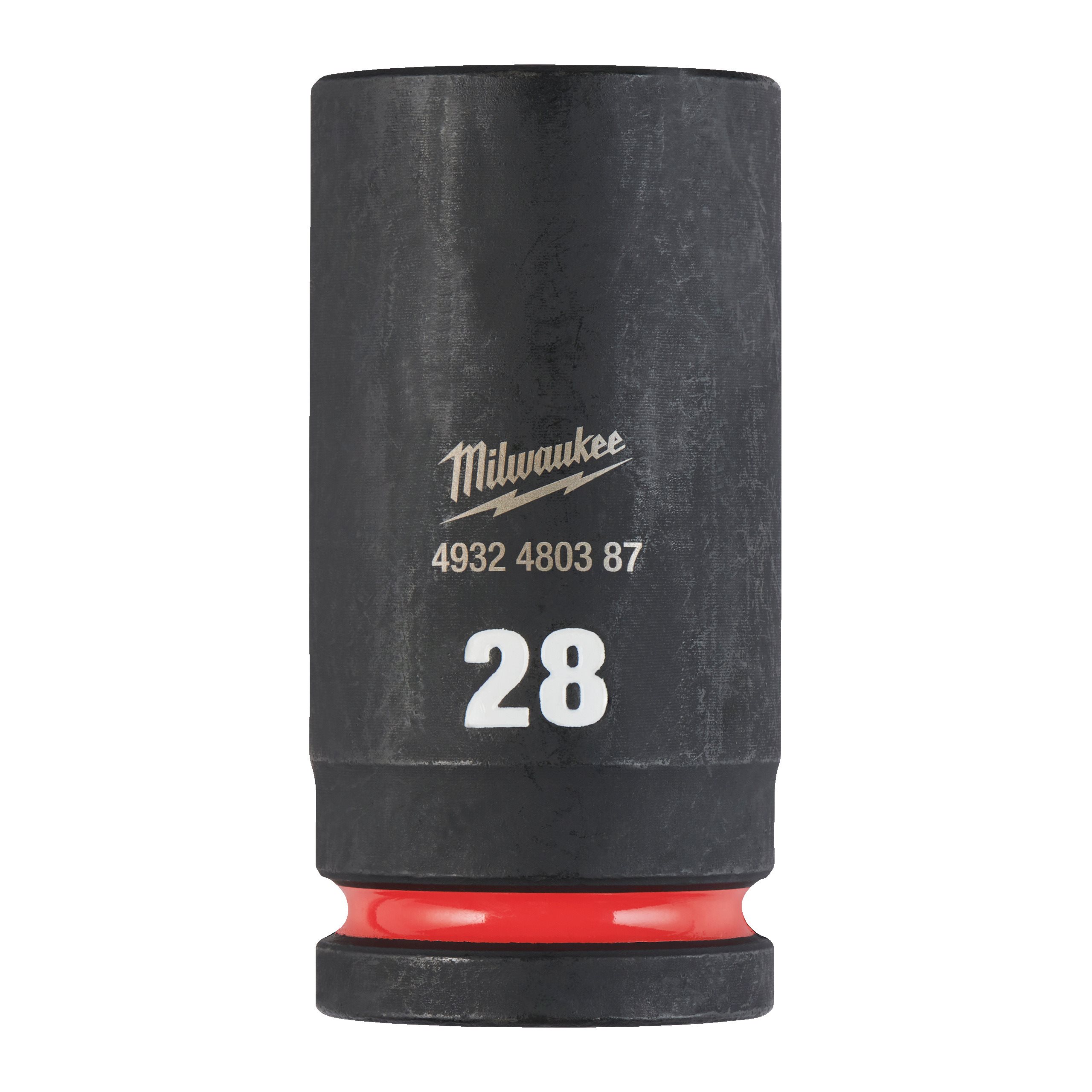 Milwaukee 28 Mm 3/4" Impact Socket Deep - 1pc SHOCKWAVE DUTY Sockets 4932480387