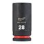 28 mm 3/4" impact socket deep - 1pc