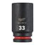 33 mm 3/4" impact socket deep - 1pc