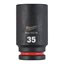 35 mm 3/4" impact socket deep - 1pc