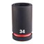 34 mm 1" impact socket deep - 1pc