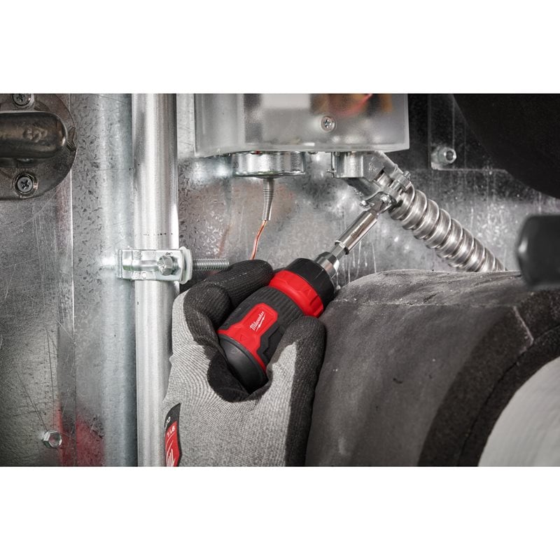 Milwaukee Ráčnový multibitový šroubovák 8 v 1