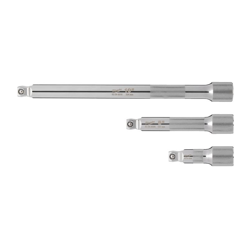 Milwaukee 4ks sada výkyvných prodlužovacích nástavců 1/2˝