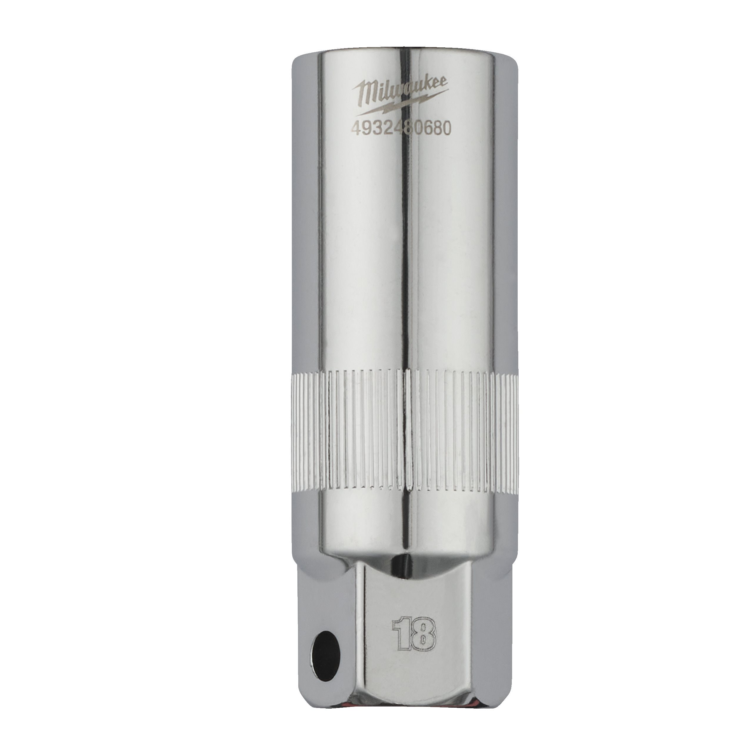 Milwaukee 3/8" Drive Spark Plug Socket - 18 Mm ⅜″ 4932480680