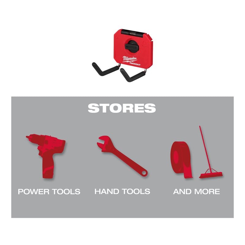 Milwaukee PACKOUT malý rovný univerzální háček - 1ks