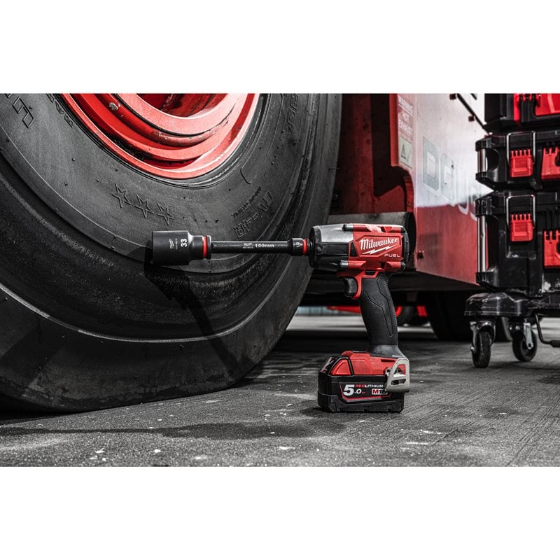 Milwaukee PACKOUT Průmyslové hlavice 1/2" - 16ks