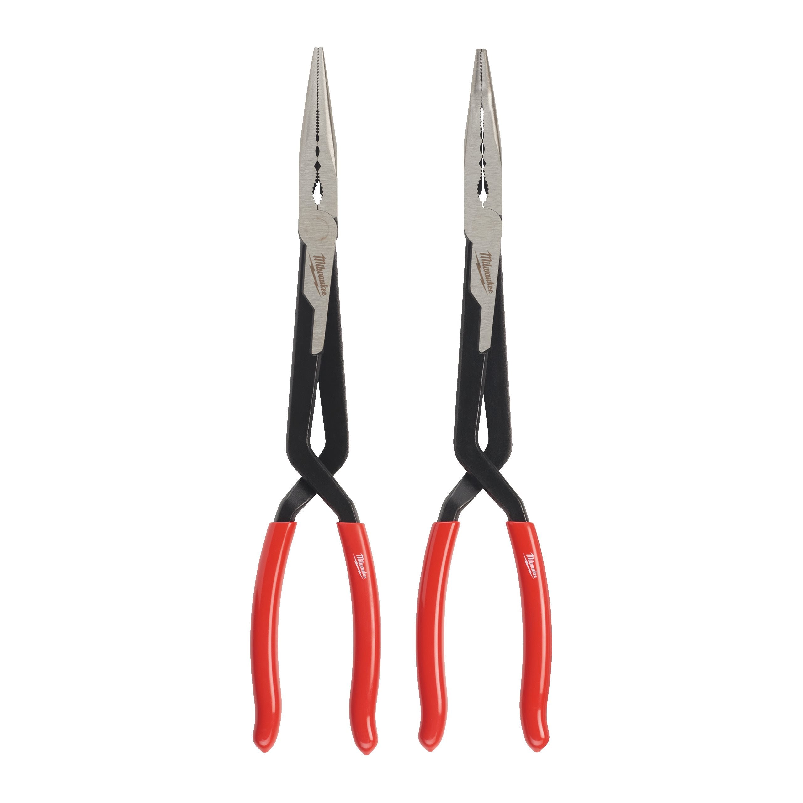 Milwaukee Mil48226101 Pince Longue à Bec Demi-Rond - 200 Mm - Outil Robuste Pour Précision