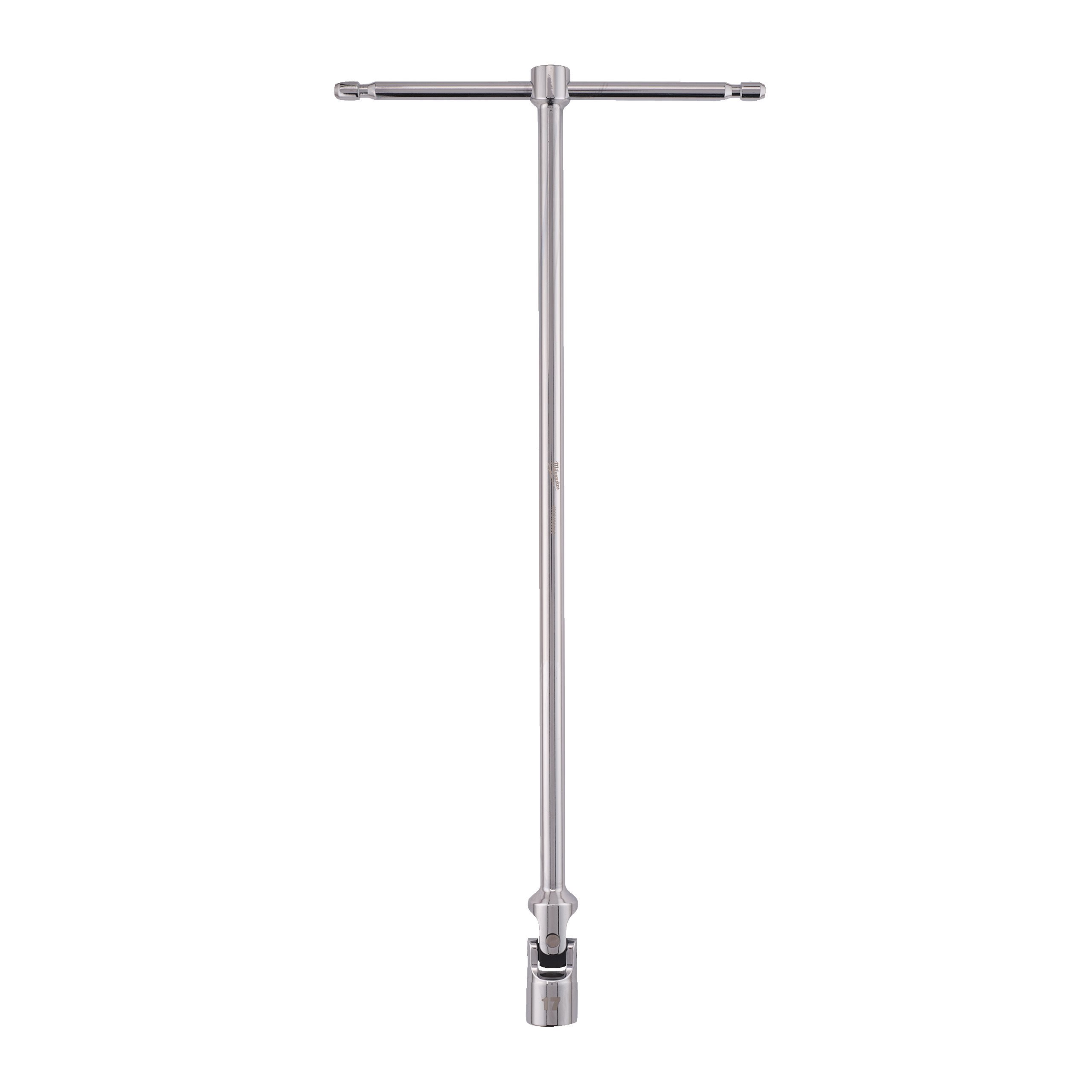 Milwaukee T-bar Handle With Swivel Socket Hex 17mm Metric 4932492686