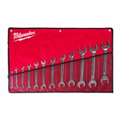 Double Open End Spanner Set - 12 pc