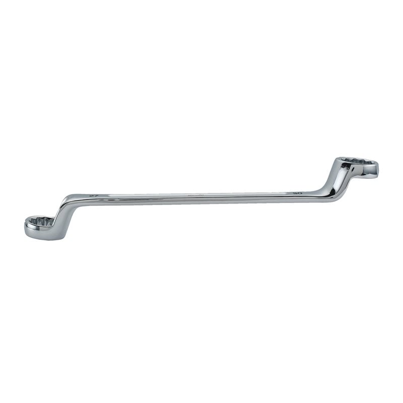 Milwaukee Vyhnutý oboustr. očkový klíč 75° 27x30mm