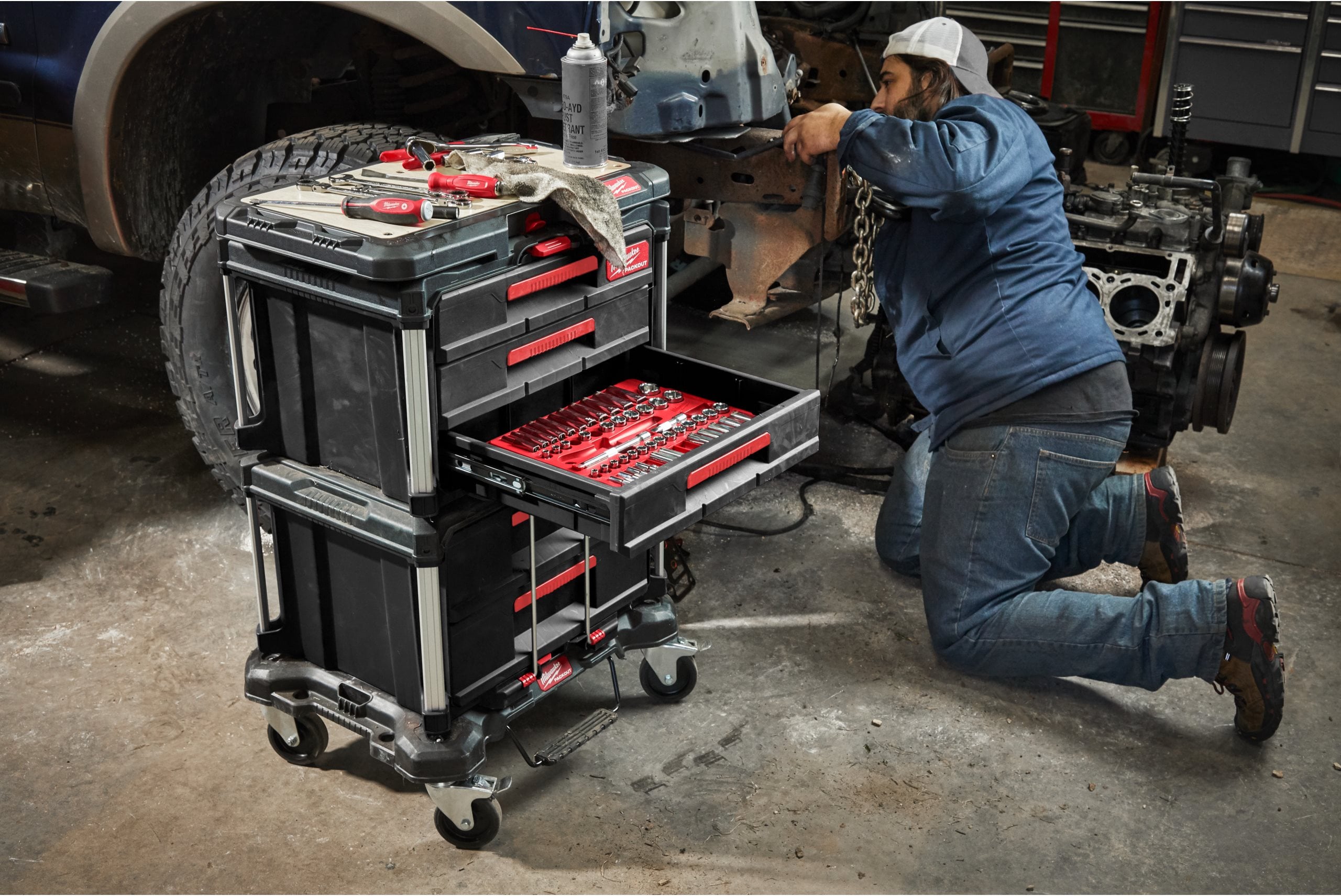 Kit de transporte Packout Milwaukee 4932492892 Kit de transporte Packout Milwaukee 4932492892