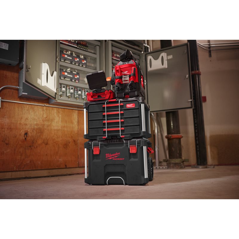 Milwaukee Packout Box se 4 zásuvkami