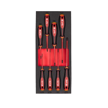 VDE Trilobe Screwdriver Set Foam Insert